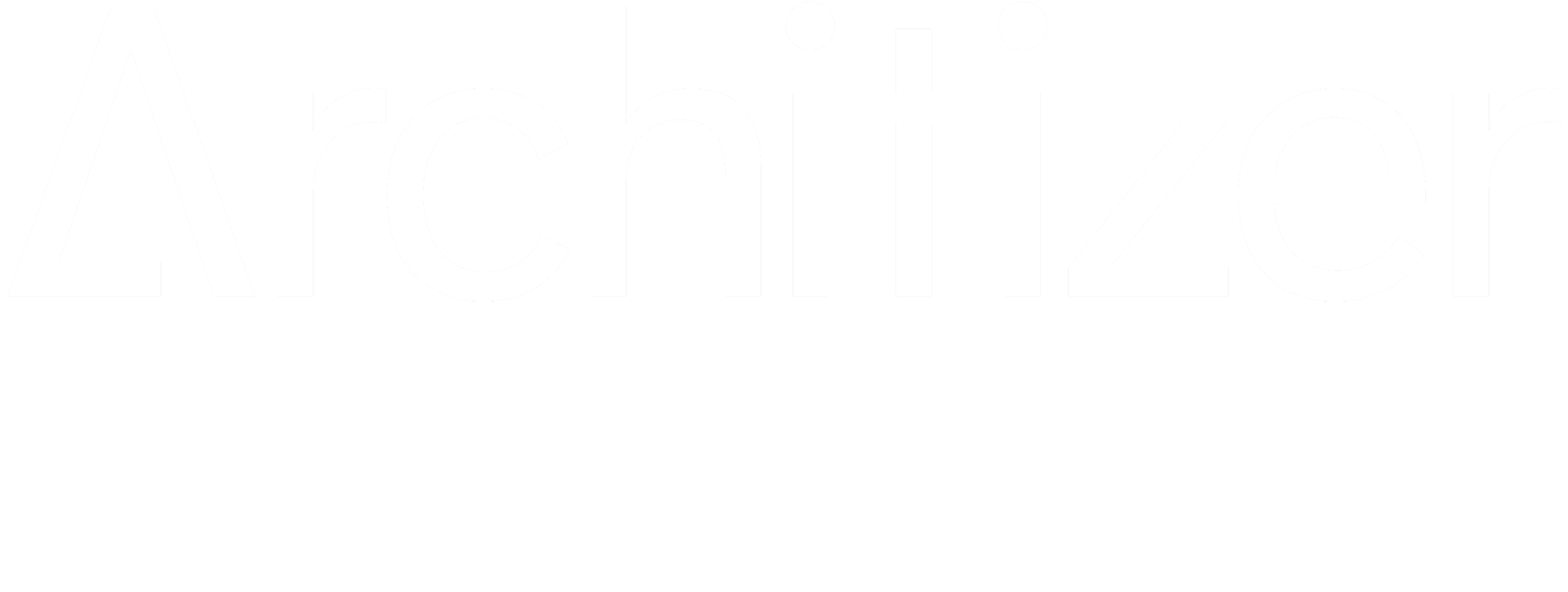 Architizer Awards_Logo_White Stacked